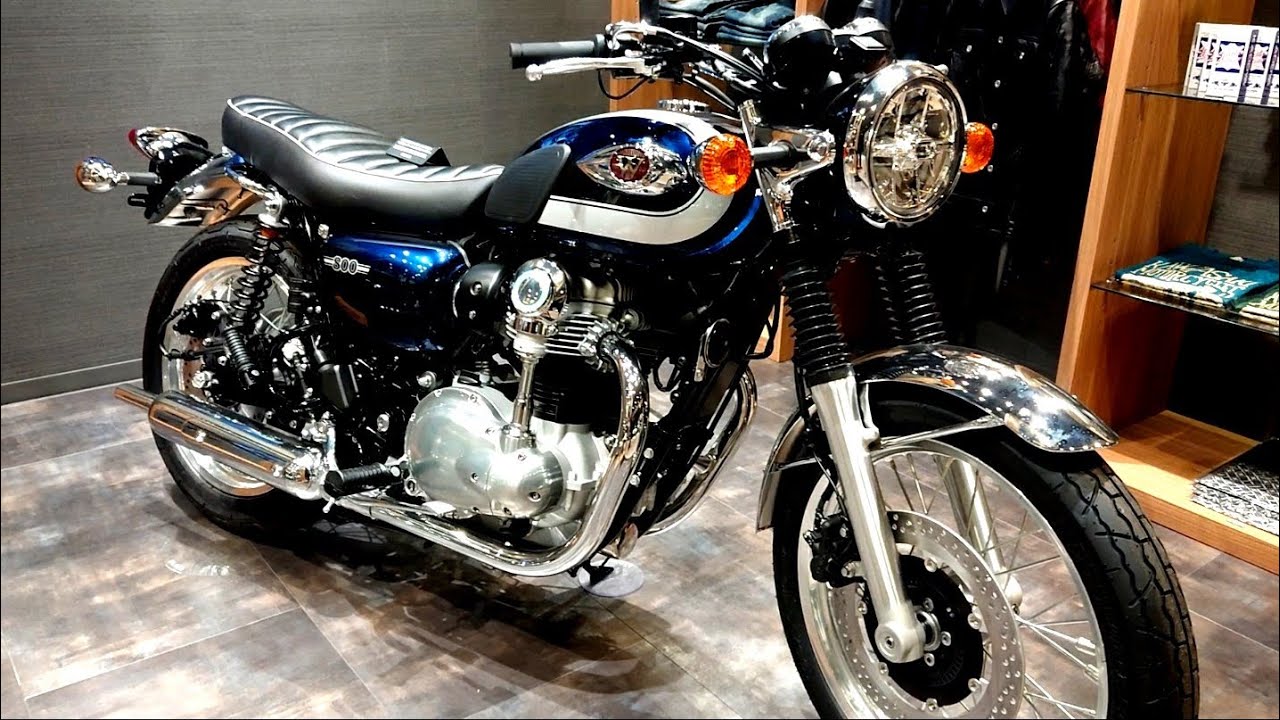 新型2021 Kawasaki W800【52ps 773cc 226kg】メタリックオーシャン
