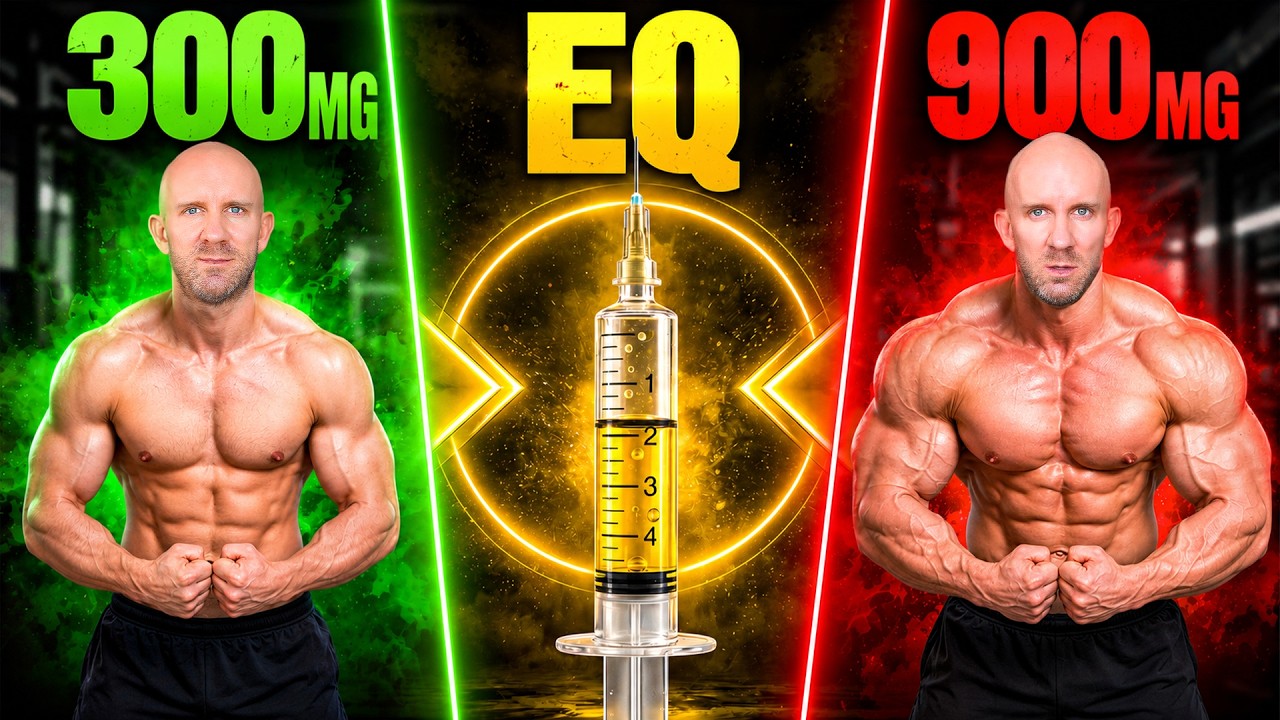 I ran EQ from 300mg to 900mg so you DON'T have to