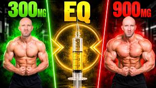 I ran EQ from 300mg to 900mg so you DON'T have to