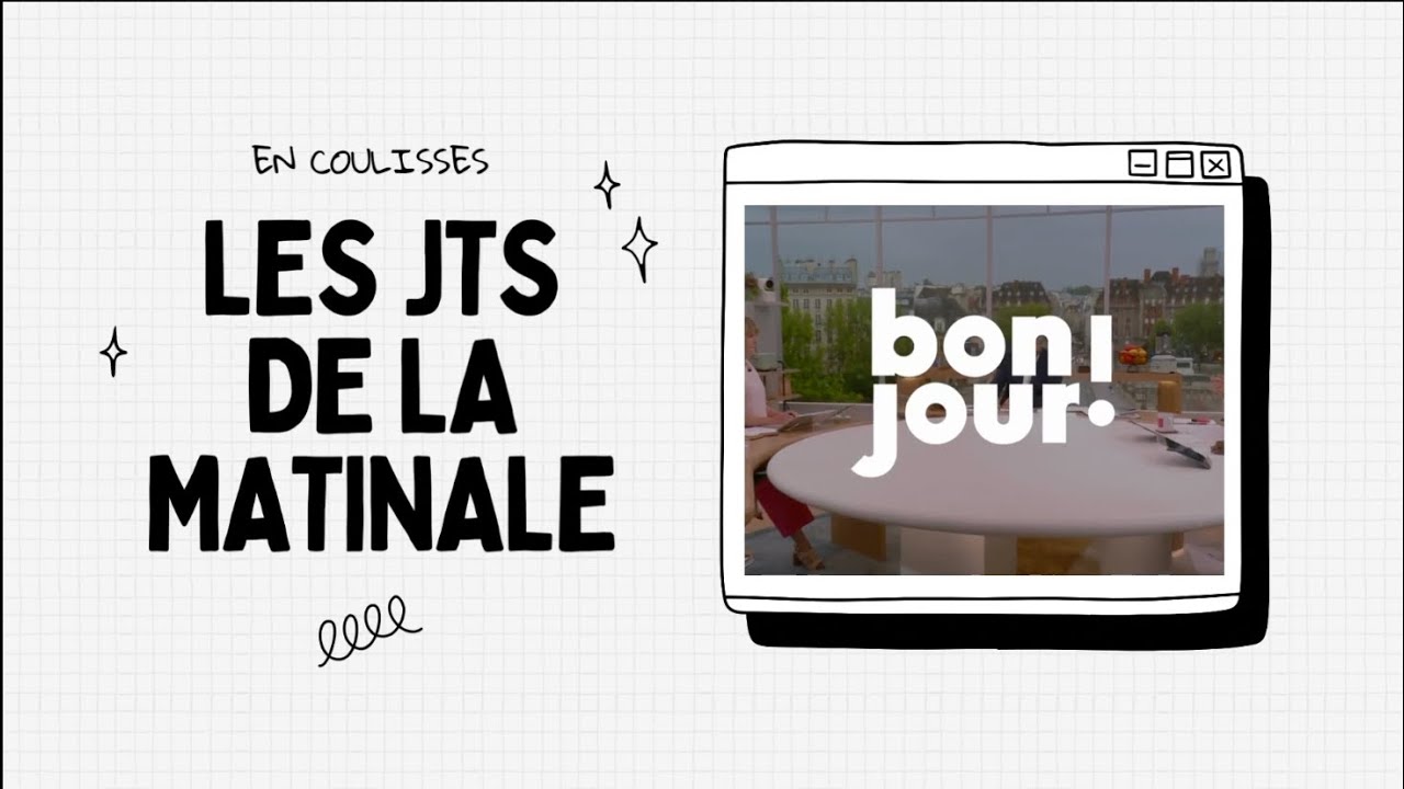EPISODE 3 - en Coulisses dans les JTs de Bonjour ! La Matinale de Bruce Toussaint sur TF1