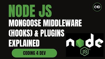Mongoose Middleware (Hooks) & Plugins Explained | Full Guide with Practical Examples