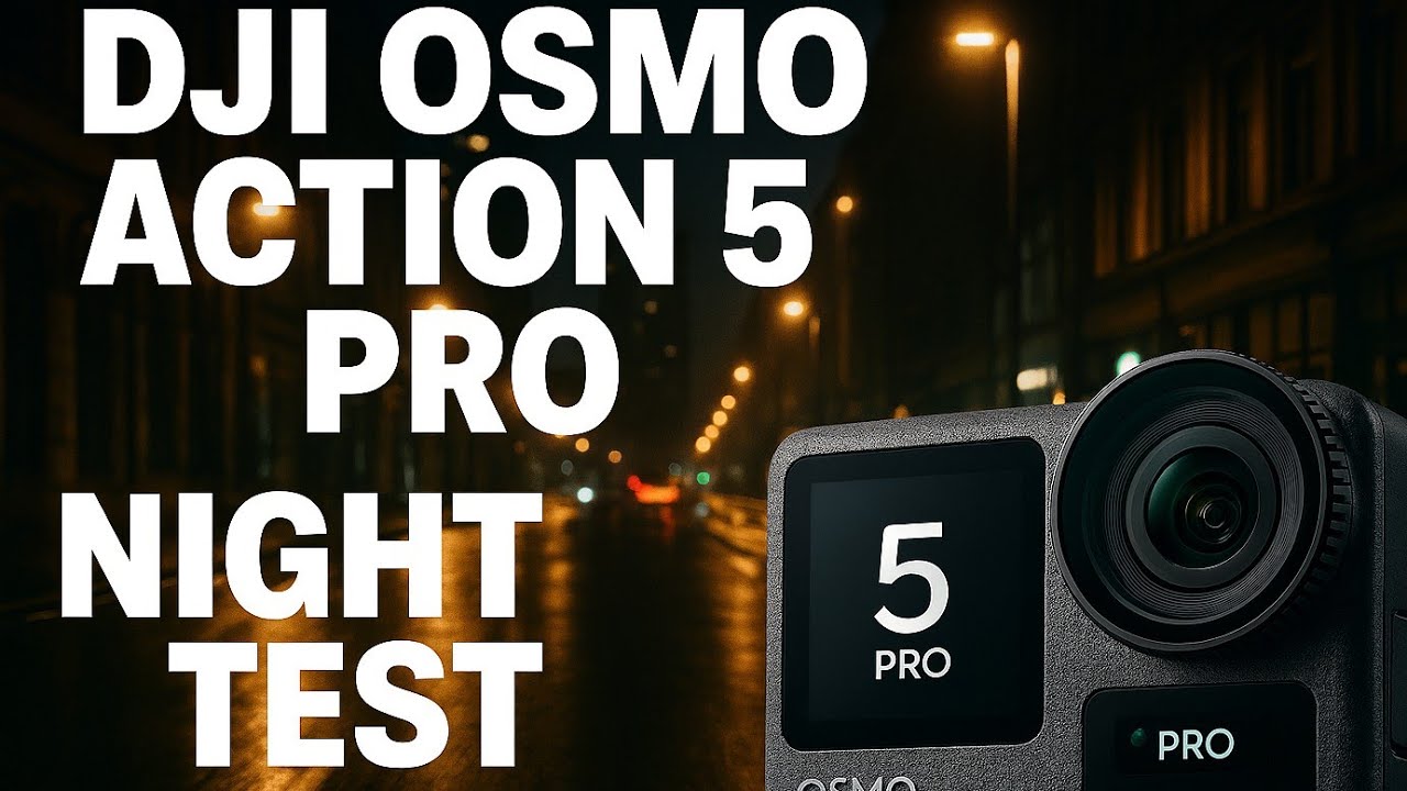 DJI Osmo Action 5 Pro Night Mode – Stunning Low Light Camera Test - YouTube