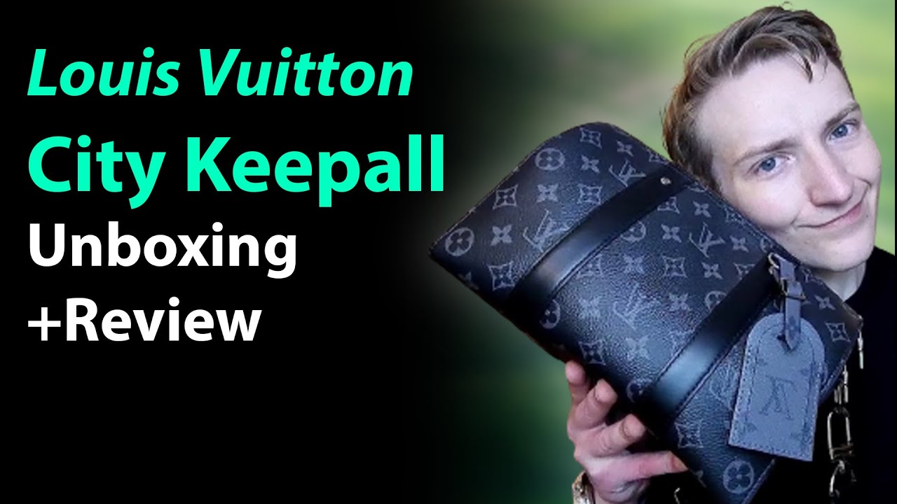 LOUIS VUITTON CITY KEEPALL E MNG NIR ブラッ City Keepall Monogram Eclipse - New - Holiday | LOUIS VUITTON ®