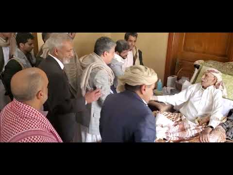 رئيس مجلس النواب يحيى الراعي والشيخ عادل عاطف والشيخ زيد ابو علي في زياره الشيخ مبخوت المشرقي