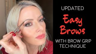 Easy Brows tutorial updated with new technique (Ft. LimeLife by Alcone products)