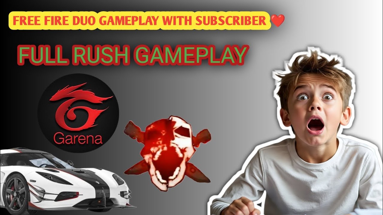 Max Rush Ios FREE FIRE MAX RUSH GAMEPLAYplay with subscriber@TotalGaming093 ...