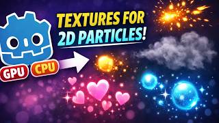 Godot - How to Add Texture to 2D Particles Fast Tutorial