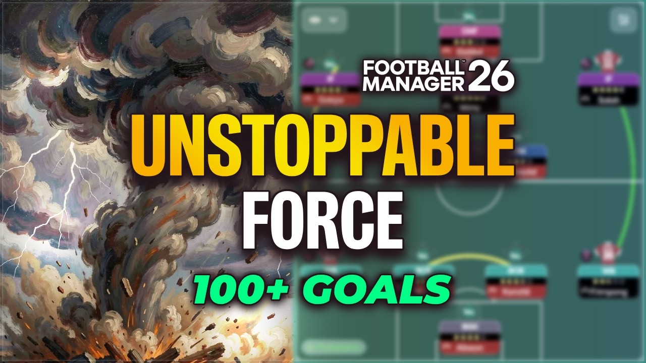 The UNSTOPPABLE Rock SOLID FM26 Tactic | Football Manager 2026 Best Tactics