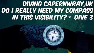Diving Capernwray, UK - Do I Really Need My Compass with this Visibility