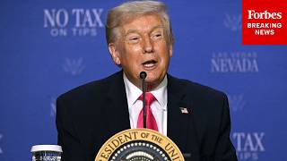 President Trump Holds Tax Day Event In Las Vegas Nevada