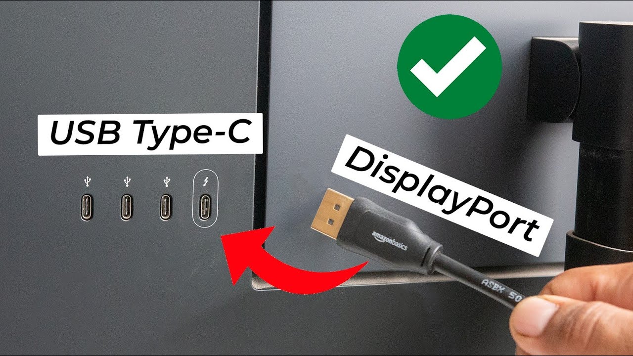 How to Connect USB C Monitor to Laptop/Desktop 