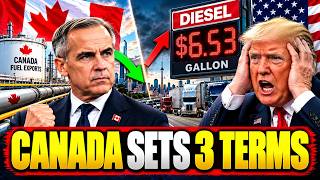 Carney Accepts Trump Trade Deal Talks — Canada Sets 3 Conditions That Could Decide Everything