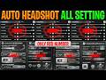 Best AUTO HEADSHOT Setting 2026 | Sensitivity, DPI & Fire Button 🎯