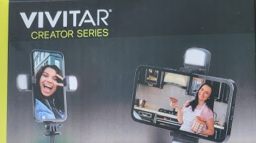 "Illuminate Your Creativity: Vivitar Creator Series Selfie Stick/Tripod Unboxed & Reviewed"