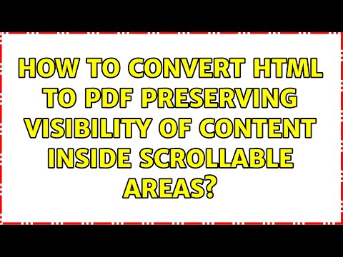 How to convert