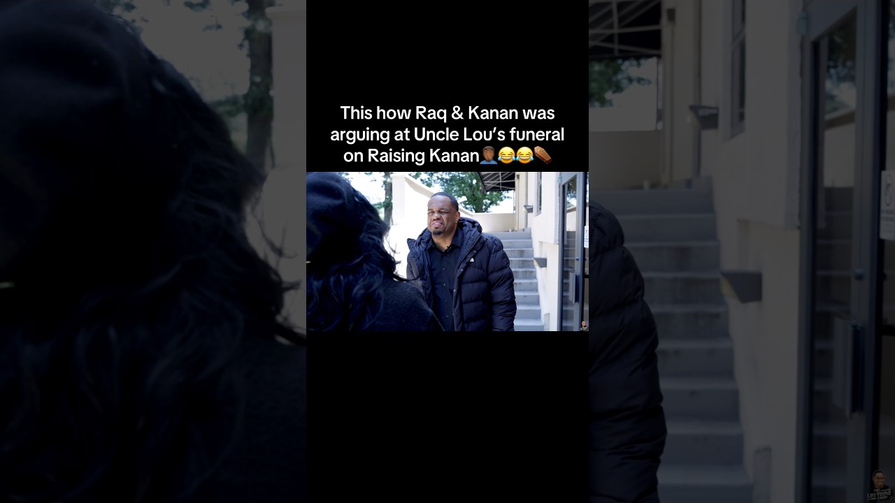 This how Raq & Kanan was arguing at Uncle Lou’s funeral on #RaisingKanan 🤦🏾‍♂️😂😂😂⚰️ #shorts