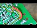 tidy up cables using wire and UV protection