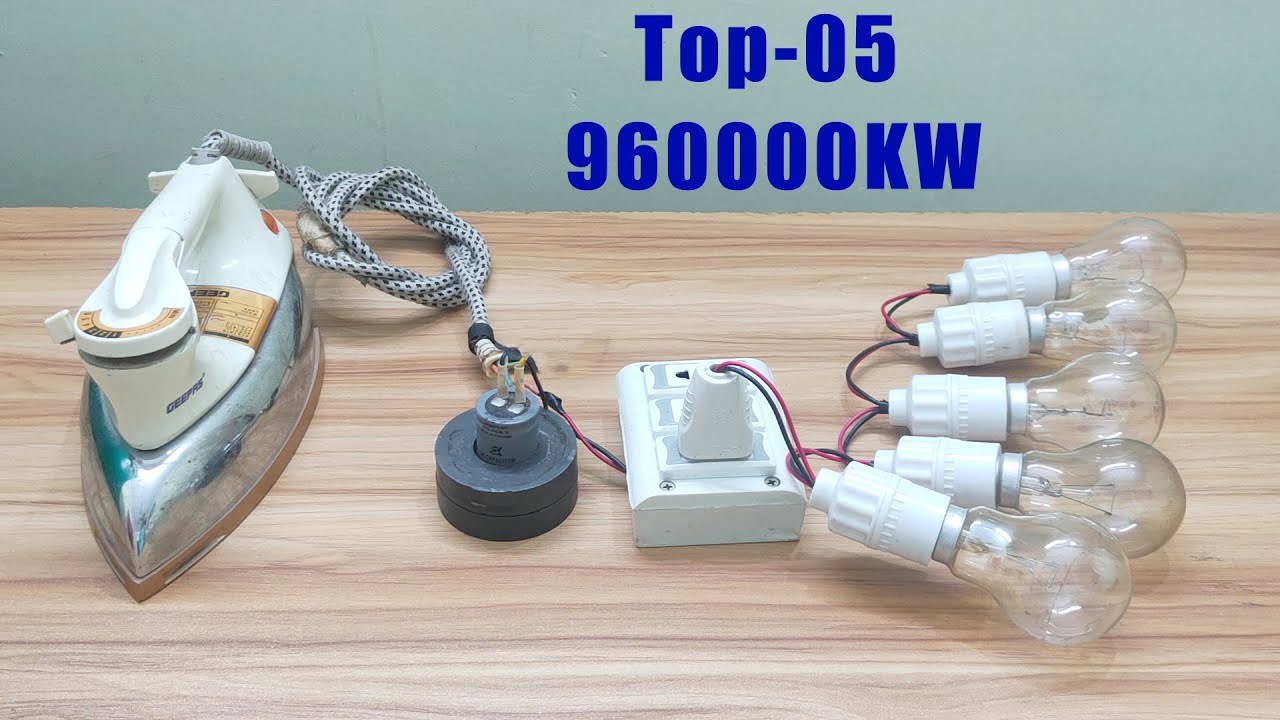 Новинка... Бесплатный генератор электроэнергии 230 В переменного тока мощностью 960000 кВт, 5 луч...