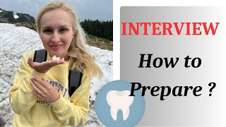 Dental School Interview How to Prepare