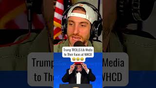 Trump TROLLS Lib Media to Their Faces at WHCD