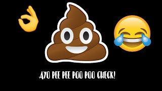 Ayo Pee Pee Poo Poo Check