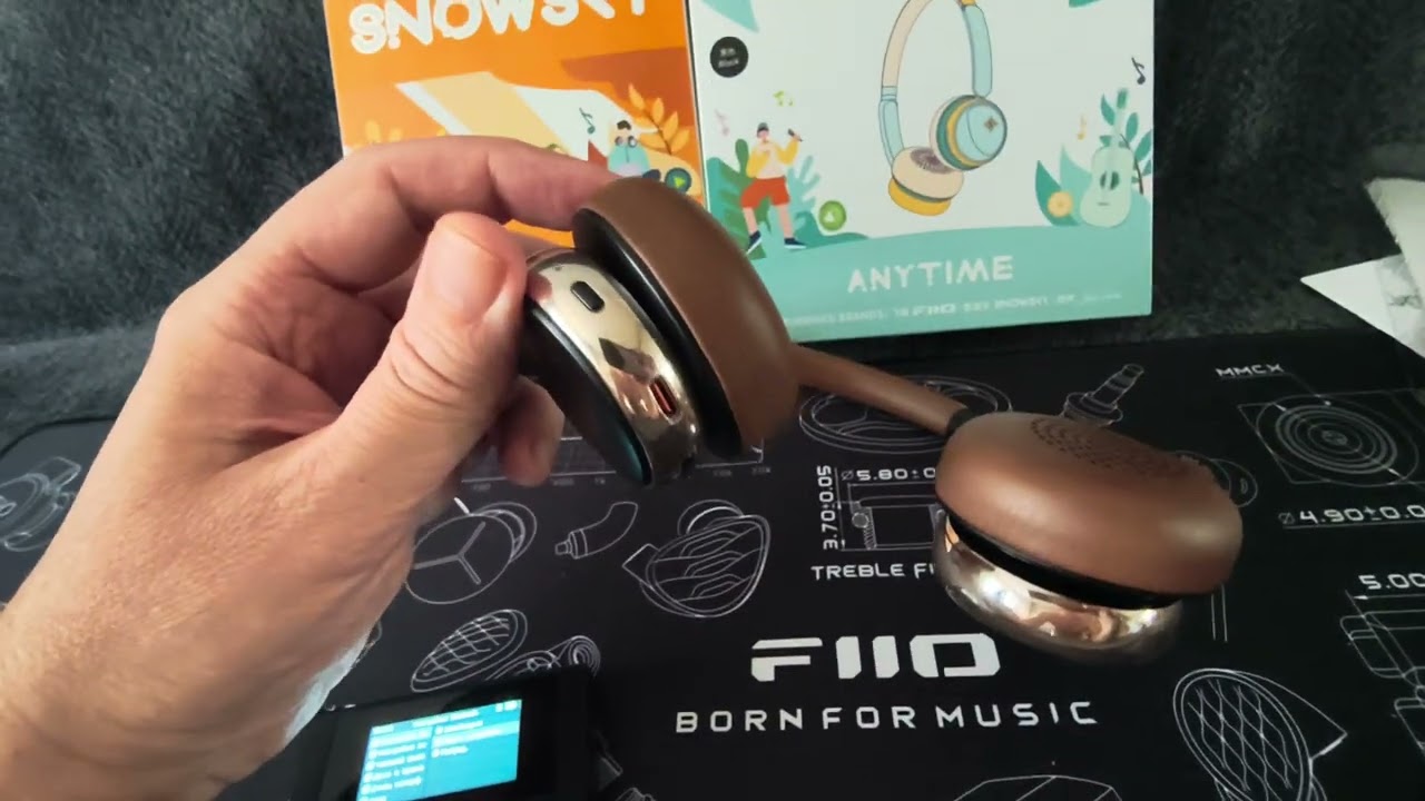 Беспроводные наушники 2025г. FIIO Anytime, ретро стиль с современной начинкой.