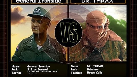 Zero Hour Shockwave Mod Challenge: General Ironside Vs Dr Thrax