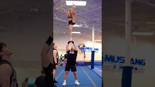 Double down looks good #cheer #cheerleading #acro #workout #fitness