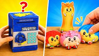What's Inside Mystery Cardboard Dumpling Machine? *ASMR DIY SQUISHY DUMPLINGS & Fun Crafts*
