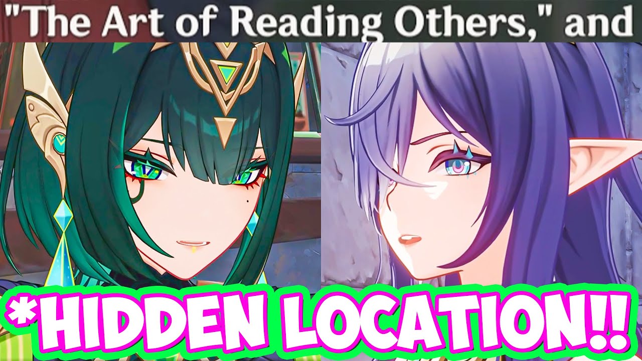NEFER HIDDEN LOCATION | NOD KRAI Cutscene Genshin Impact 6.0 - LUNA I Story