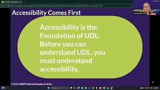 Building Bridges: Integrating QM Standards, UDL, and K-12 Accessibility Practices