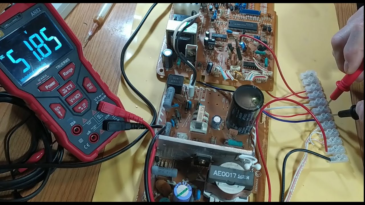 Плохая идея - лабораторник из БП от ТВ - YouTube