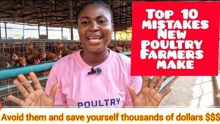 Avoid These Rookie Mistakes in Your Poultry Farm | Top 10 Mistakes New Poultry Farmers Make
