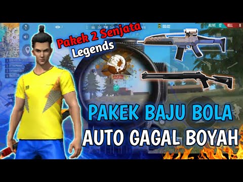 Pakek baju  bola  auto banyak rintangan FREE  FIRE 