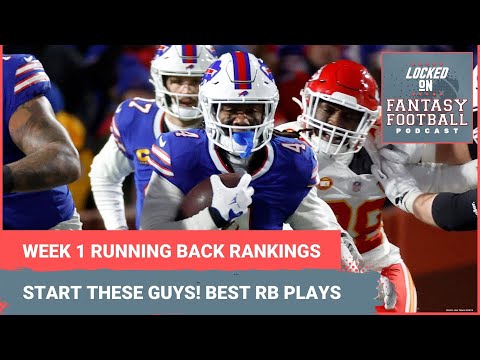 Fantasy football Week 1 running back rankings: The BEST starts you MUST play at RB Fantasy football Week 1 running back rankings: The BEST starts you MUST play at RB