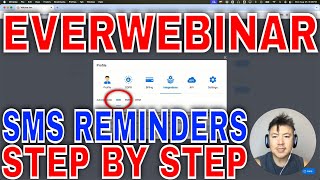 ✅ How To Set Up EverWebinar Text SMS Reminders 🔴
