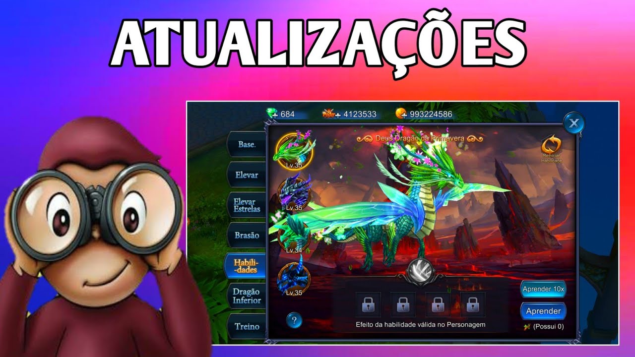 [GTP] HABILIDADE DO DRAGÃO▶️ NOVIDADES - Goddess Primal Chaos - YouTube