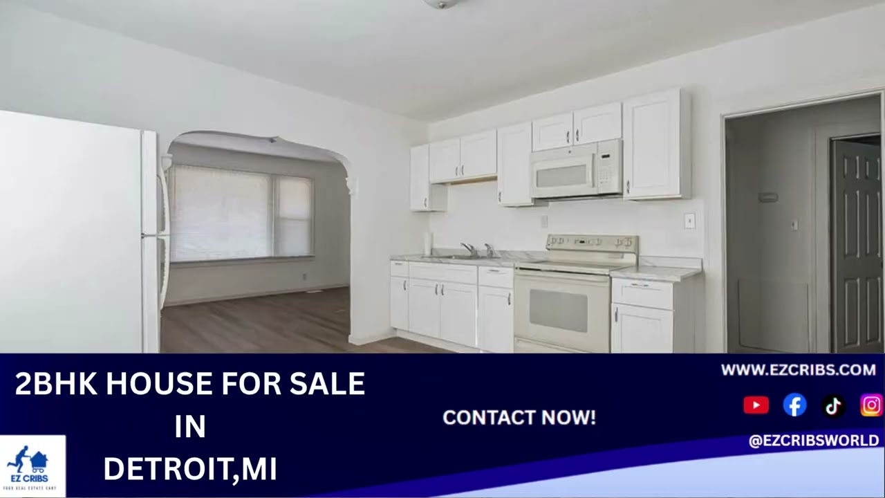 2 BHK HOUSE FOR SALE IN DETROIT,MI