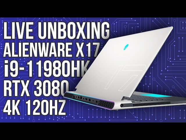 Alienware x17 RTX 3080 ゲーミングノートパソコン Hothotレビュー】14コアCPUと3080 Tiを搭載する60万円ゲーミング