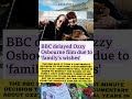 Capture de la vidéo Why Bbc Delayed Ozzy Osbourne Film? #Rockstory #Music #Princeofdarknessheavymetal