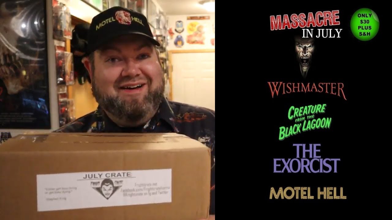 Fright Crate July 2020 Unboxing