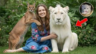 Four years ago I found a tiny white lion cub. Today it’s my loyal friend