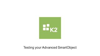 How-To: Testing your Advanced SmartObject