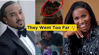📌Moment Sonia Uche And Bryan Okwara Went too Far On Set As Maurice Sam Fans Reacts