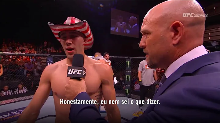 TUF 27: Entrevista no Octógono com Mike Trizano