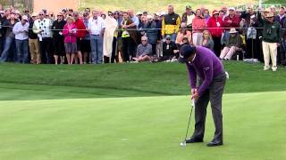 Phil Mickelson approach sets up birdie at Waste Management