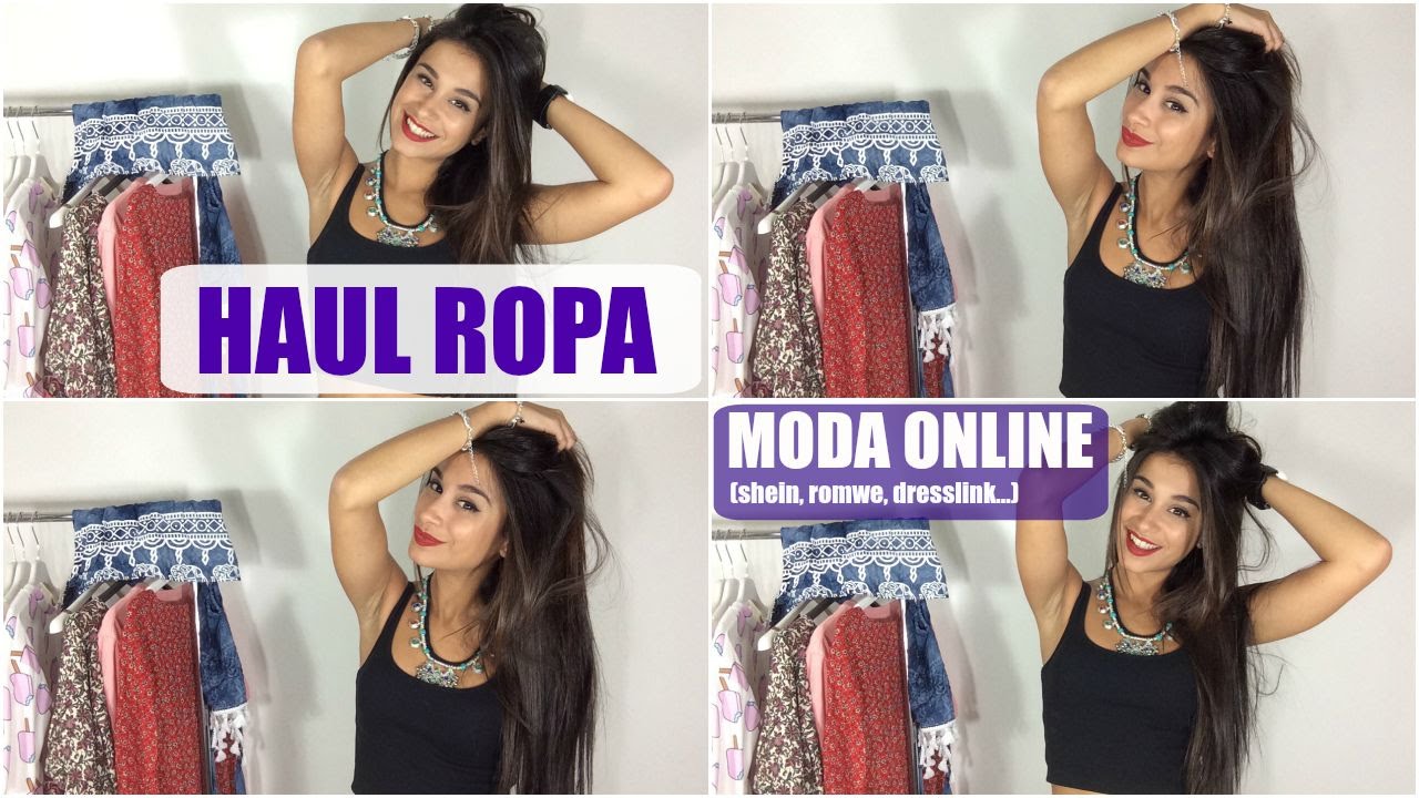 HAUL ROPA ONLINE (shein, dresslink, romwe...) - YouTube