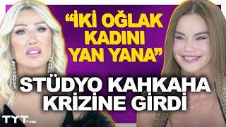 Download Lagu “Ben Çorap Kadınıyım, Sen Tayt Kadınısın!” Stüdyoda Kahkaha Koptu | Seda Sayan \u0026 Ebru Şallı MP3