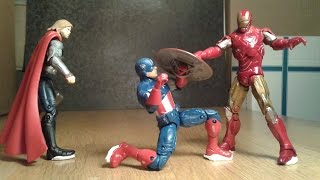 Avengers Free For All - Part 1 Stop Motion