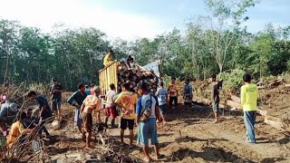 'Ngambek Puntung' | Tradisi Desa Petaling Kec. Lais MUBA | Adat Pernikahan | Gotong Royong